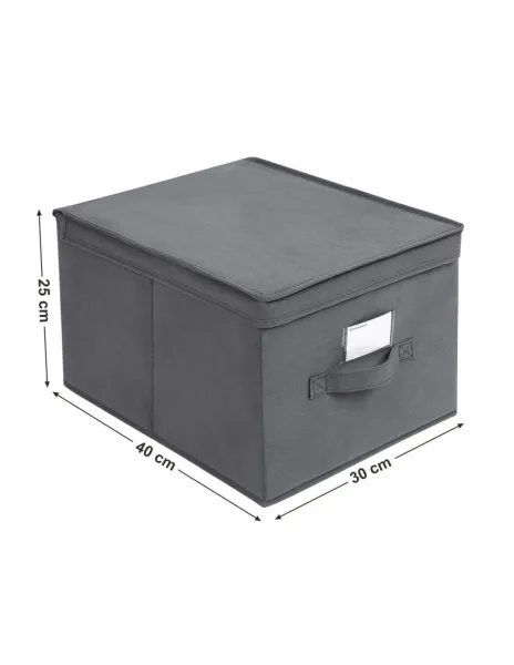 SONGOMICS RFB03G Úložné boxy s vekom 3 ks