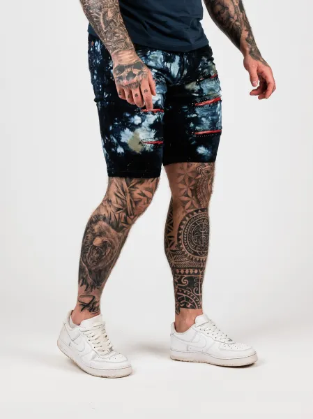Pánske kraťasy CIPO & BAXX CK205 DARKBLUE Farba: Modrá, Konfekčná veľkosť: W38