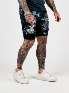 Pánske kraťasy CIPO & BAXX CK205 DARKBLUE Farba: Modrá, Konfekčná veľkosť: W38