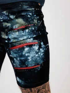 Pánske kraťasy CIPO & BAXX CK205 DARKBLUE Farba: Modrá, Konfekčná veľkosť: W38
