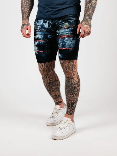 Pánske kraťasy CIPO & BAXX CK205 DARKBLUE Farba: Modrá, Konfekčná veľkosť: W38