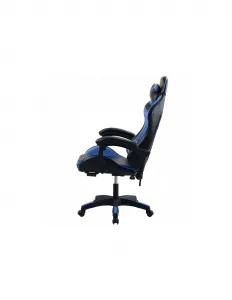 Herná stolička SUPPLIES M1 – modrá ergonomická stolička