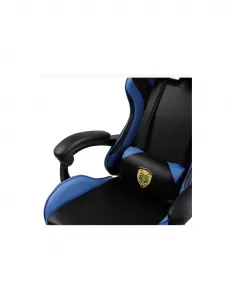Herná stolička SUPPLIES M1 – modrá ergonomická stolička
