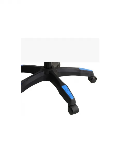 Herná stolička SUPPLIES M1 – modrá ergonomická stolička