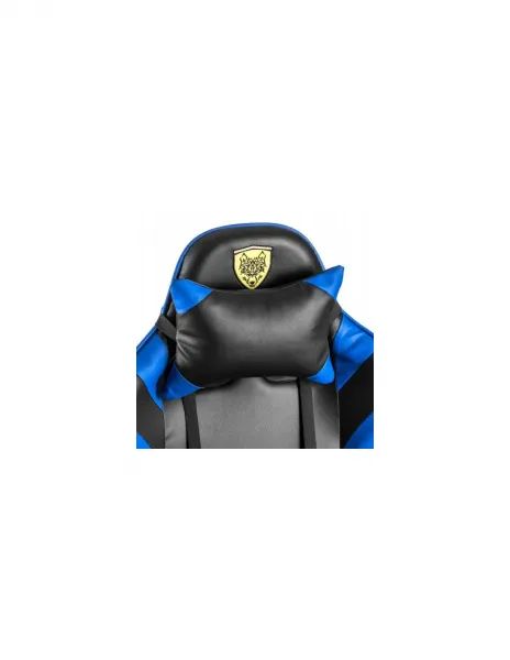 Herná stolička SUPPLIES M1 – modrá ergonomická stolička