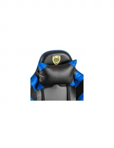 Herná stolička SUPPLIES M1 – modrá ergonomická stolička