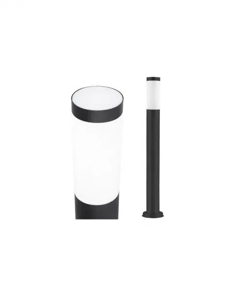 Vonkajšie záhradné svietidlo 90 cm  E27 INOX POST