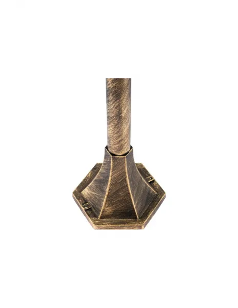 Vonkajšia záhradná lampa 110 cm Patina E27 LUMILED