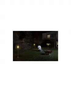 Vonkajšia záhradná lampa 110 cm Patina E27 LUMILED