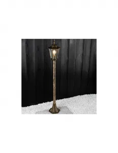 Vonkajšia záhradná lampa 110 cm Patina E27 LUMILED