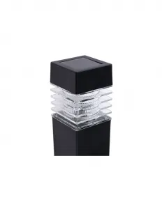 LUMILED Solárne lampy 2x 40cm- čierna
