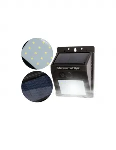 4x Solárne LED záhradné svietidlo 3W 5500-6000K