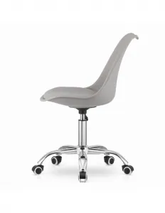 Ergonomická otočná kancelárska stolička SUPPLIES ALBA – šedá