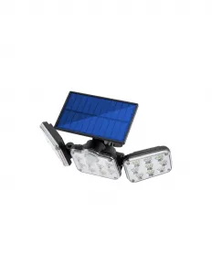 Solárny Svetlomet 138x LED pohybový senzor LED 10W 480lm + ovládač
