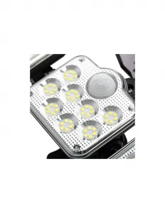 Solárny Svetlomet 138x LED pohybový senzor LED 10W 480lm + ovládač