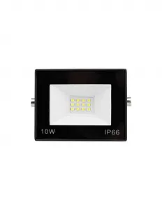 LUMILED 1+1 Vonkajší reflektor 10W 900lm 6000 K - čierny