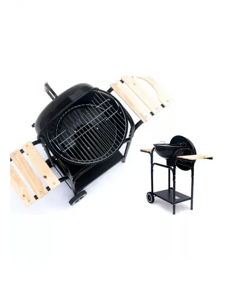 Záhradný PROFI gril na uhlie SUPPLIES 244 - čierny