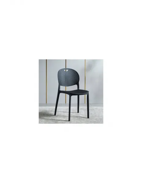Supplies ISLAM jedálenská plastová stolička - biela