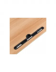 SUPPLIES STL01WZ1 skladací drevený stôl na notebook, tablet - hnedý
