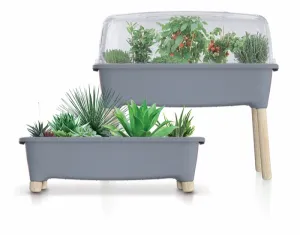 Prosperplast Sadbovač RESPA WOODER HIGH 78 cm antracit