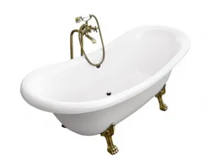 BESCO - Voľne stojaca vaňa AMELIA (Aliante) - Farebnica - Biela, Rozmer vane - 190 × 70 cm VANALI190W