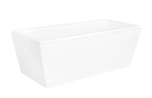 BESCO - Voľne stojaca vaňa VENA (LUNGRO) - Farba - Biela, Rozmer vane - 170 × 75 cm VANLUN170