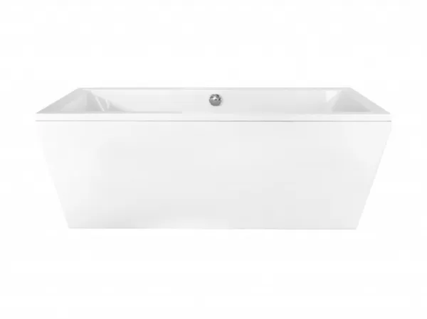 BESCO - Voľne stojaca vaňa VERA (LUZZI) - Farba - Biela, Rozmer vane - 170 × 75 cm VANLUZ170