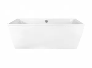 BESCO - Voľne stojaca vaňa VERA (LUZZI) - Farba - Biela, Rozmer vane - 170 × 75 cm VANLUZ170
