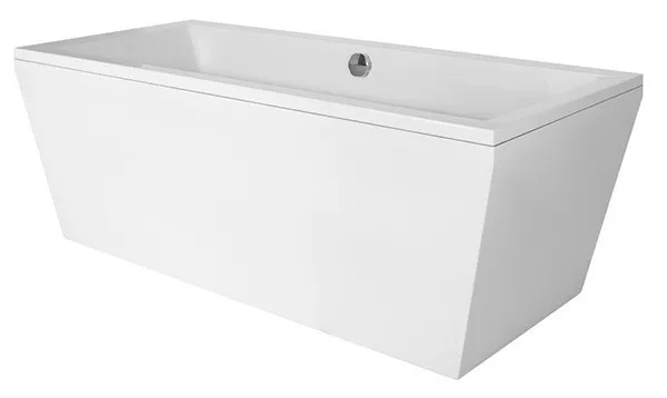 BESCO - Voľne stojaca vaňa VERA (LUZZI) - Farba - Biela, Rozmer vane - 170 × 75 cm VANLUZ170
