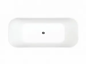 BESCO - Voľne stojaca vaňa ASSOS (NEAPOL) - Farba - Biela, Rozmer vane - 160 × 70 cm VANNEA16W