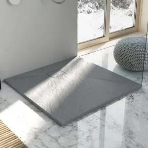 REA - Sprchová vanička Magnum Grey 90x90 REA-K4106