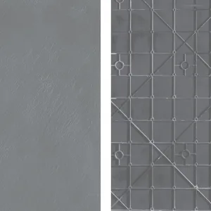REA - Sprchová vanička Magnum Grey 90x90 REA-K4106