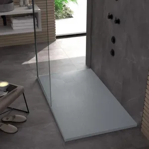 REA - Sprchová vanička Magnum Grey 100x80 REA-K4107