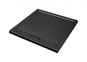 BESCO - Štvorcová sprchová vanička AXIM - STONE EFFECT - Farba - Stone efect, Rozmer A - 80 cm, Rozmer B - 80 cm VANKAXIM80S