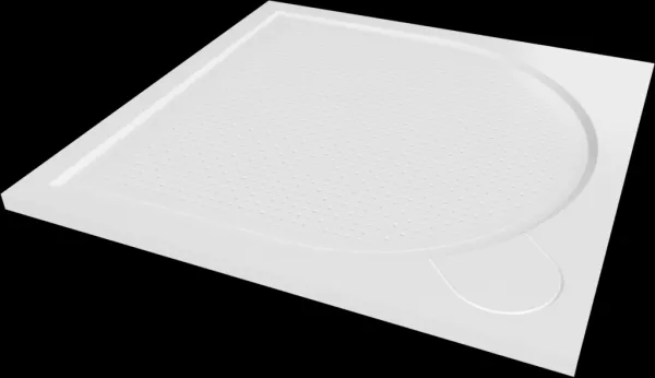 GELCO - LARCA sprchová vanička z liateho mramoru, štvorec 80x80x3cm PL008