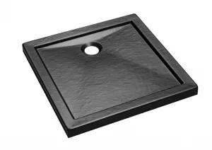 BESCO - AQUARIUS STONE EFFECT, štvorcová sprchová vanička - Rozmer A - 80 cm, Rozmer B - 80 cm, Rozmer C - 5.5 cm OLBVANACAQU80S