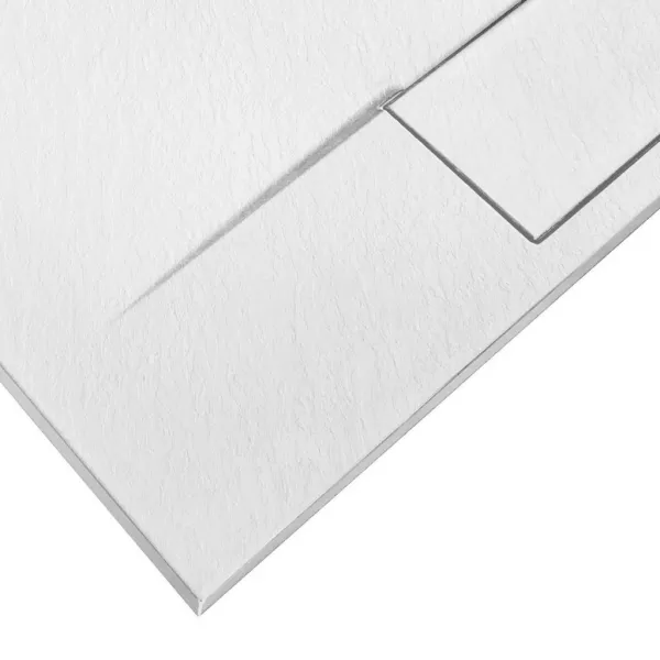 REA - Sprchová vanička Bazalt Long White 80x120 REA-K3321