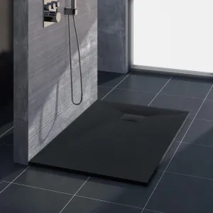 REA - Sprchová vanička Magnum Black 80x100 REA-K3330