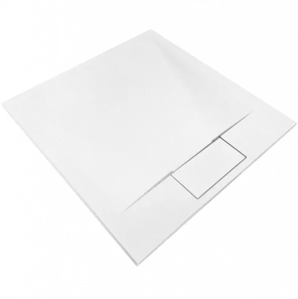 REA - Sprchová vanička Bazalt White 90x90 REA-K3303