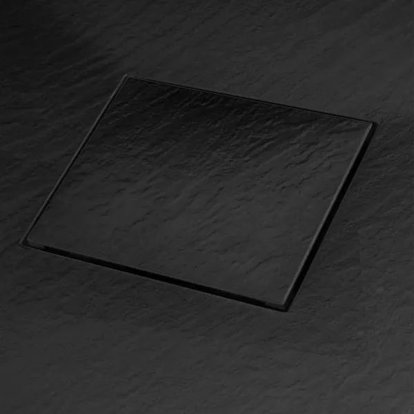 REA - Sprchová vanička Magnum Black 90x90 REA-K3334