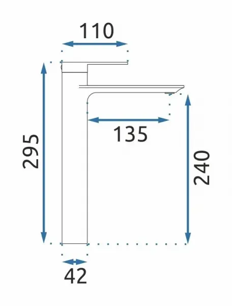 REA - Umývadlová batéria VENETA zlatá REA-B6419