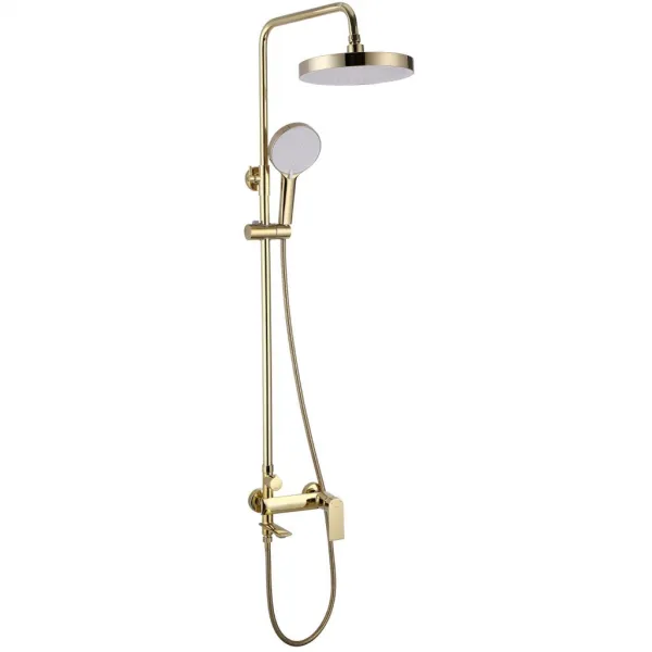 REA REA - Sprchový set s batériou 150mm Veneta zlatá REA-P7842