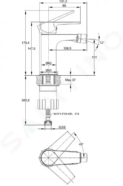 Hansgrohe Logis Universal - Kozmetické zrkadlo, chróm 73561000