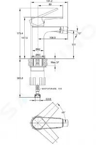 Hansgrohe Logis Universal - Kozmetické zrkadlo, chróm 73561000
