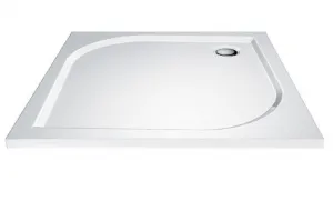 AQUALINE - PILOT otočné sprchové dvere 900mm+vanička PT090-SET1