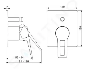 Hansgrohe AddStoris - Držiak toaletného papiera s poličkou, leštený vzhľad zlata 41772990