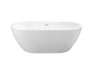 BESCO - Voľne stojaca vaňa NAVIA - Farba - Biela, Rozmer vane - 140 × 75 cm VANNAVIA140
