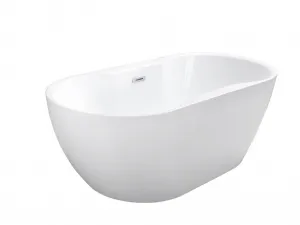 BESCO - Voľne stojaca vaňa NAVIA - Farba - Biela, Rozmer vane - 140 × 75 cm VANNAVIA140