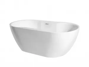 BESCO - Voľne stojaca vaňa NAVIA - Farba - Biela, Rozmer vane - 140 × 75 cm VANNAVIA140