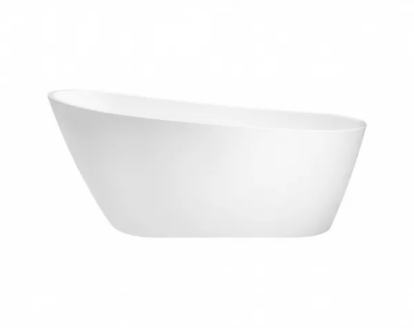 BESCO - Voľne stojaca vaňa MELODY - Farba - Biela, Rozmer vane - 150 × 80 cm VANMELODY150